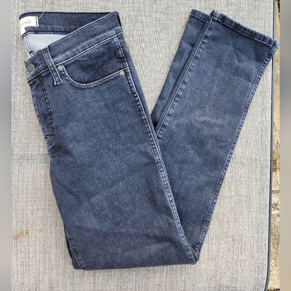Madewell lunar wash stovepipe jeans 28
